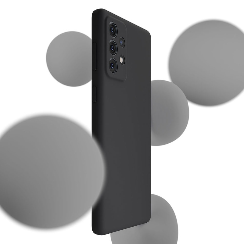 3MK SILICONE CASE SAMSUNG A53 5G BLACK