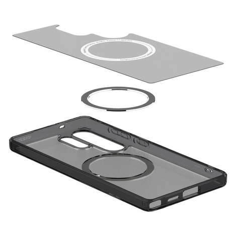 Etui Spigen Ultra Hybrid Mag na Samsung Galaxy S25 Ultra - czarne
