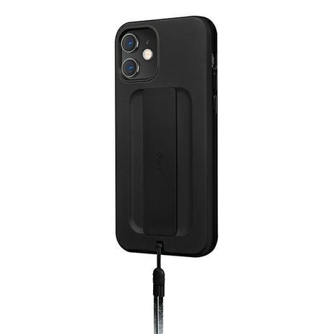 UNIQ Heldro antybakteryjne etui na iPhone 12 mini czarny (Antimicrobial)