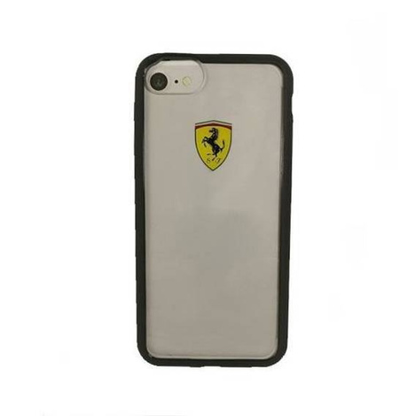 Ferrari Hardcase FEHCRFP7BK iPhone 7/8 /SE 2020 transparent/black