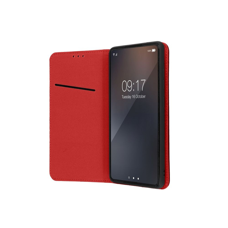 Kabura skórzana SMART PRO do IPHONE 16 Pro Max bordowy