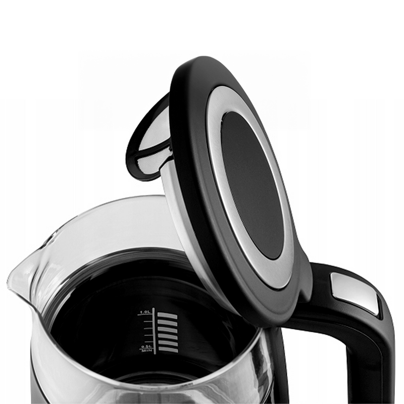 Huslog czajnik szklany automatyczny 1,7L AK-0832