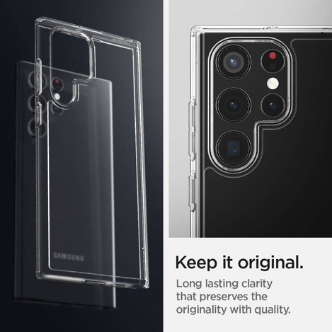 SPIGEN ULTRA HYBRID GALAXY S22 ULTRA CRYSTAL CLEAR