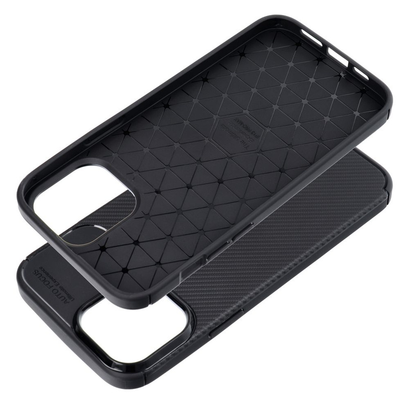 Futerał CARBON PREMIUM do IPHONE 13 Pro Max czarny