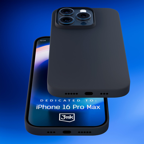 Apple iPhone 16 Pro Max - 3mk Hardy Silicone MagCase Graphite