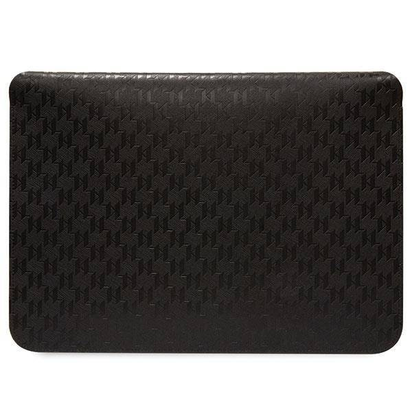 Karl Lagerfeld Sleeve KLCS14SAKLHPK 14&quot; black/black Saffiano Plaque