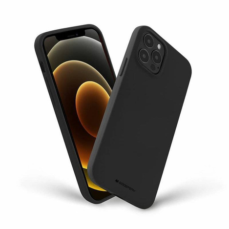 Schutzhülle SAMSUNG GALAXY A13 4G / 5G Mattes Silikon Mercury Soft Jelly schwarz