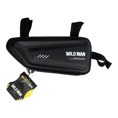 Uchwyt rowerowy / trójkątna torba pod ramę na zamek WILDMAN E4 1,5L 4" - 7"