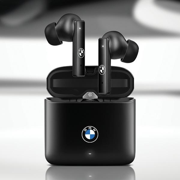 BMW Bluetooth headphones BMWSES20AMK TWS + docking station black/black Signature