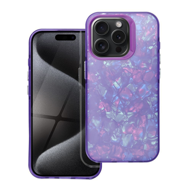 Futerał TUTTI FRUTTI do IPHONE 16 PLUS fioletowy
