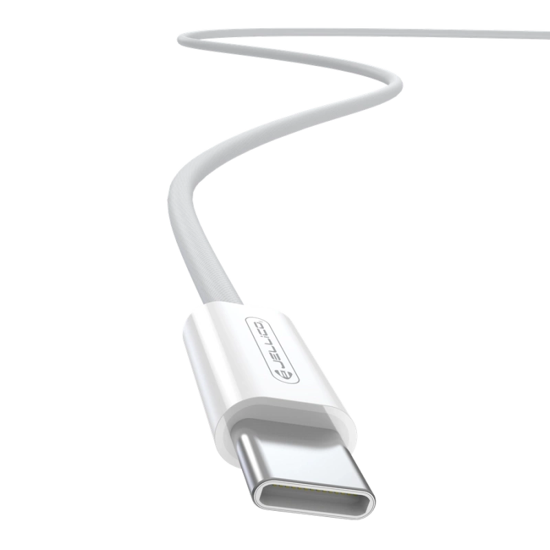 JELLICO kabel IP15 USB-C - USB-C PD 60W 1M Biały