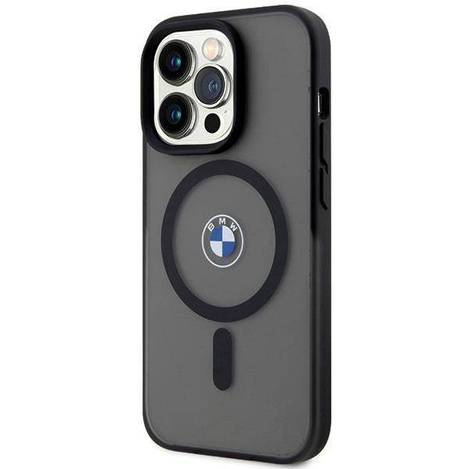 Case BMW BMHMP14LDSLK iPhone 14 Pro 6.1&quot; black/black hardcase Signature MagSafe