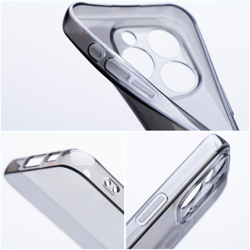 Futerał 1,5mm BOX PREMIUM do SAMSUNG A14 5G czarny transparent