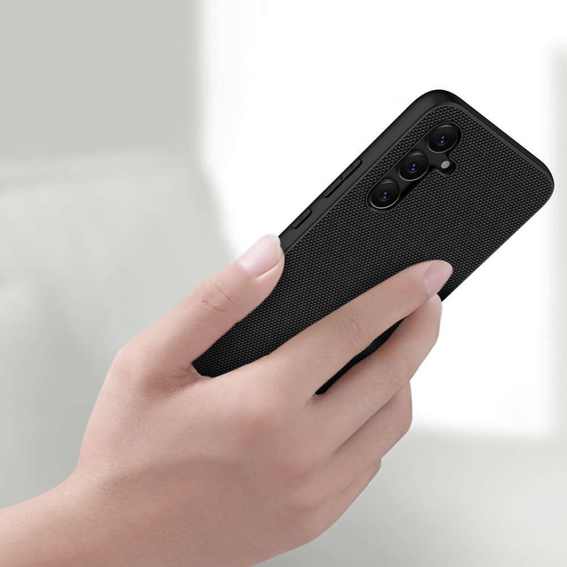 Nillkin Textured Case für Samsung Galaxy A54 5G verstärkte Nylonhülle schwarz