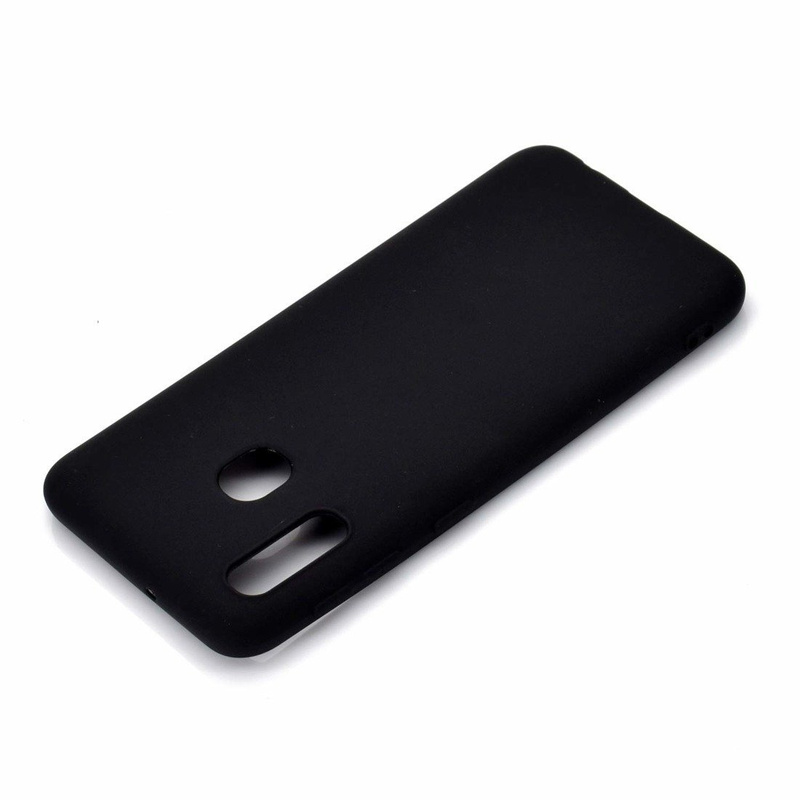 Etui Back żel Matt SAMSUNG GALAXY A20E czarne