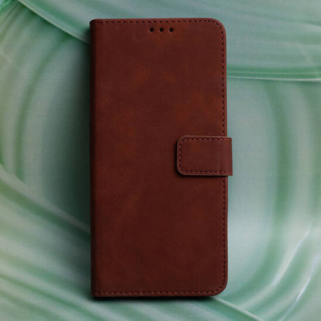 Etui Smart Velvet do Xiaomi Redmi Note 13 5G (global) brązowe