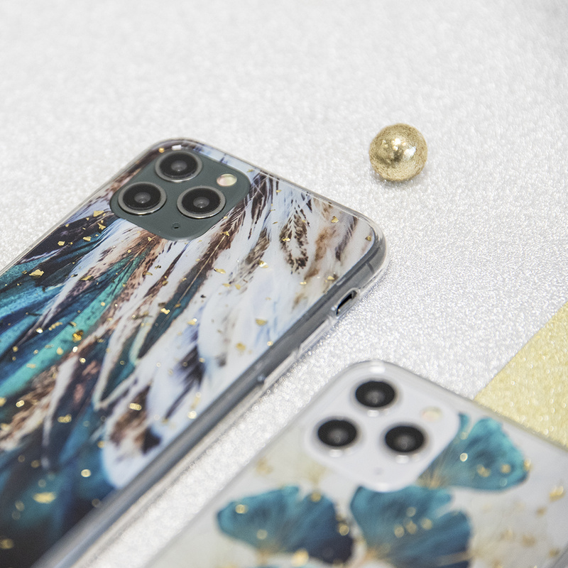 Nakładka Gold Glam do Samsung S24 Ultra pióra