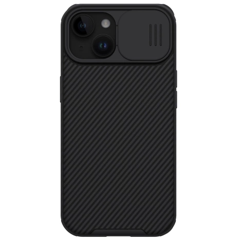 Pancerne etui Nillkin CamShield Pro Magnetic Case do iPhone 15 Plus z osłoną na aparat - czarne
