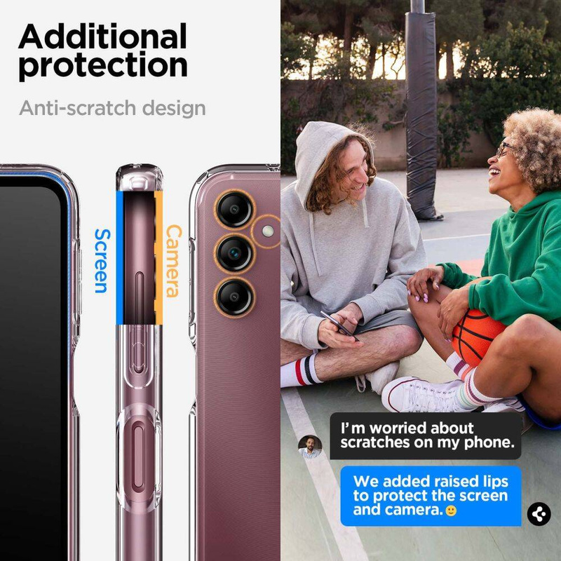 Spigen ULTRA HYBRID GALAXY A14 5G KRISTALLKLAR
