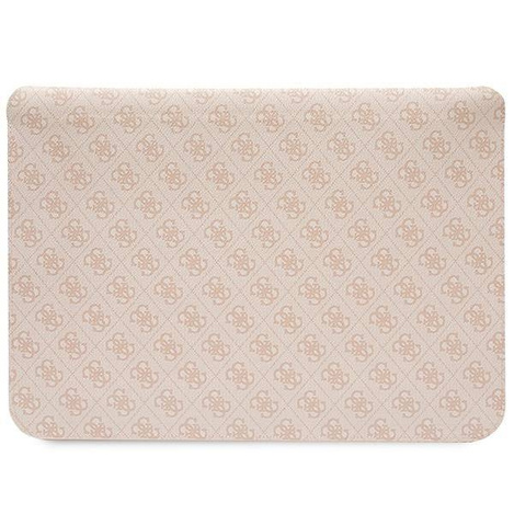 Guess Sleeve GUCS14P4RPSP 14" różowy/ pink 4G Printed Stripes