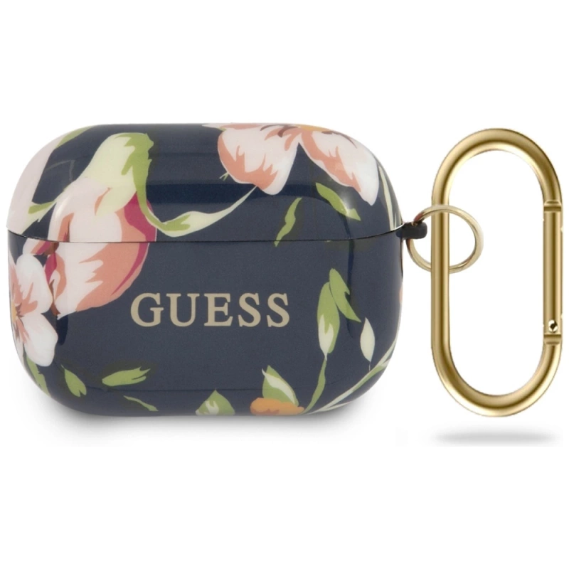 Guess GUACAPTPUBKFL03 AirPods Pro cover niebieski/blue N.3 Flower Collection