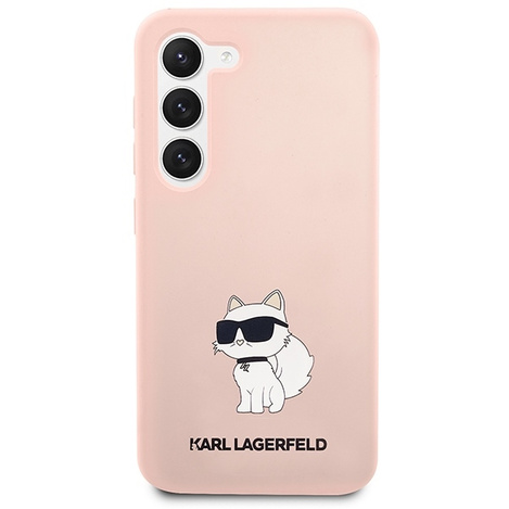 Karl Lagerfeld Silicone NFT Choupette - Etui Samsung Galaxy S23+ (różowy)