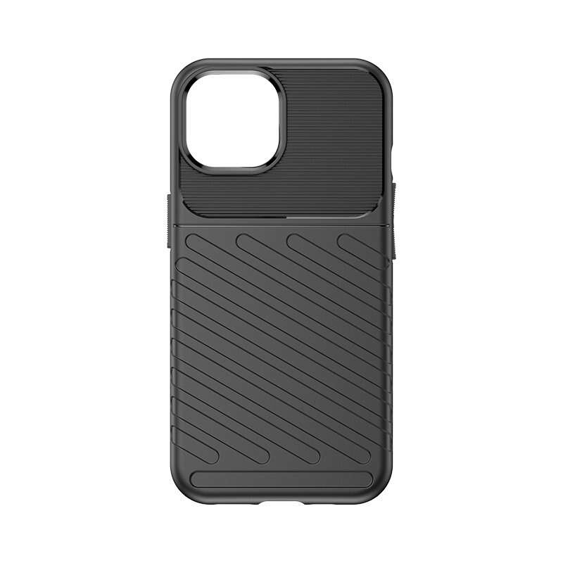 Gepanzerte iPhone 15 Thunder Hülle – Schwarz
