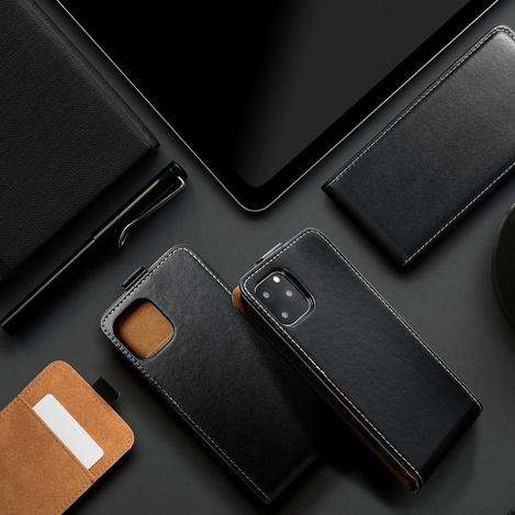 Kabura SLIM FLEXI FRESH Pionowa do SAMSUNG S7 (G930) czarny
