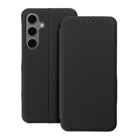 Kabura FOLIO Side Magnet kompatybilny z S-PEN do SAMSUNG S25 ULTRA czarny