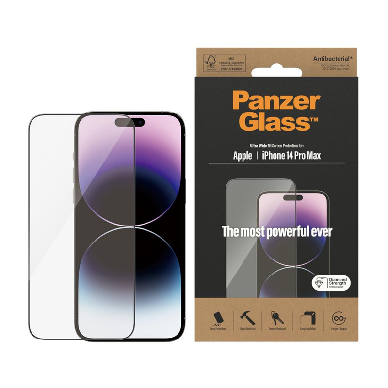 PanzerGlass szkło hartowane Ultra-Wide Fit do iPhone 16 Pro Max 6,9" TTT