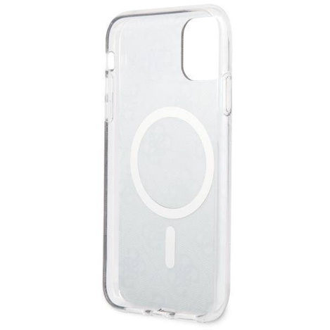 Guess GUHMN61H4STW iPhone 11 6.1" braun/braun Hardcase 4G MagSafe