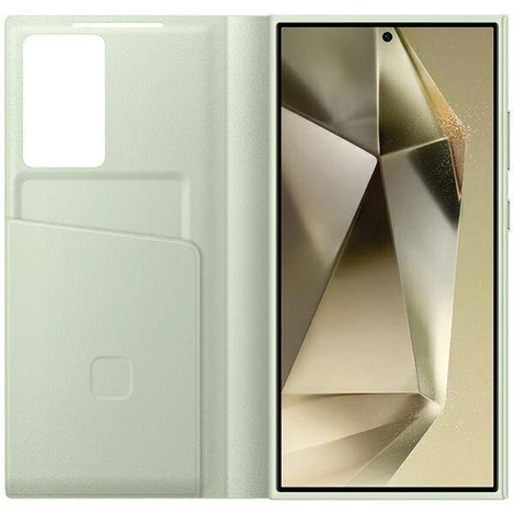 Samsung Smart View Wallet EF-ZS928CGEGWW Klapphülle für Samsung Galaxy S24 Ultra – hellgrün