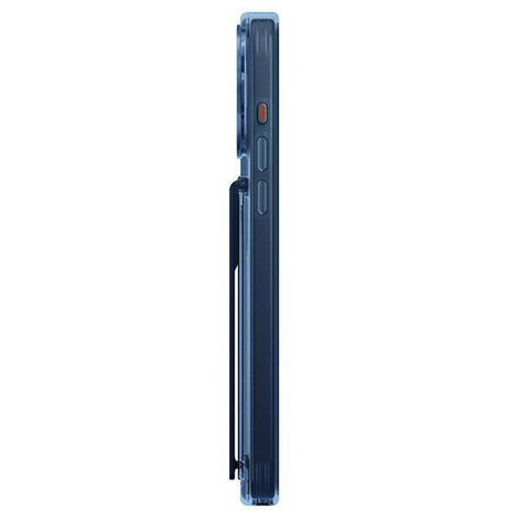 Etui APPLE IPHONE 15 PRO UNIQ Heldro Mount with Stand niebieskie