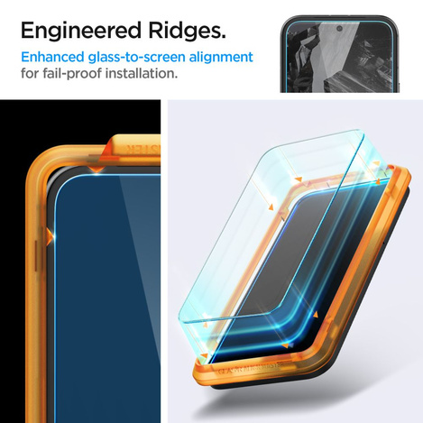 Spigen ALM Glas.tR gehärtetes Glas für Google Pixel 8A - 2 Stk.