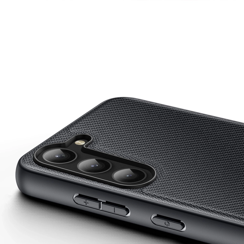 Dux Ducis Fino case Samsung Galaxy S23+ cover with silicone frame black