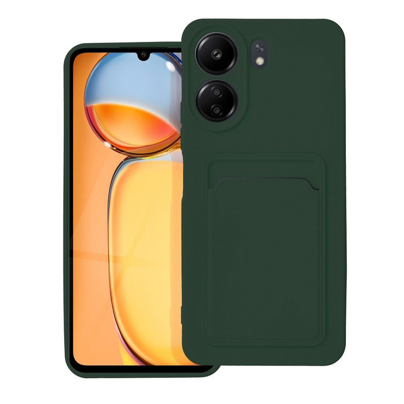 Futerał CARD CASE do XIAOMI Redmi 13C zielony