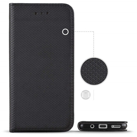 Etui SAMSUNG GALAXY A71 portfel z klapką Flip Magnet czarne