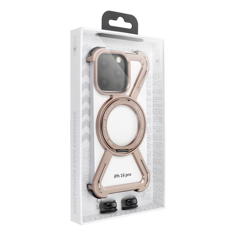 Futerał TITANIUM Escort do IPHONE 16 PRO pustynny złoty