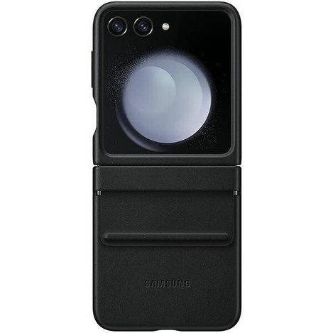 Etui z ekoskóry do Samsung Galaxy Z Flip 5 - czarne