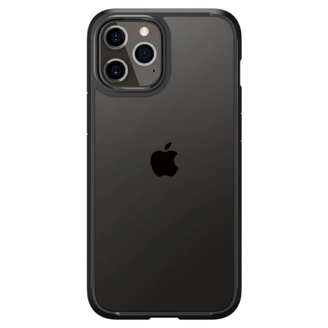 Etui IPHONE 12 / 12 PRO Spigen Ultra Hybrid Matte czarne