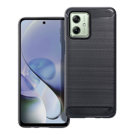 Futerał CARBON do MOTOROLA G54 czarny