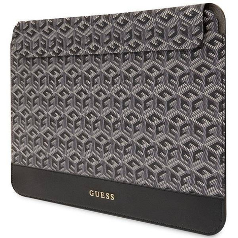 Bag LAPTOP 14" Guess Sleeve GCube Stripes (GUCS14HGCFSEK) black