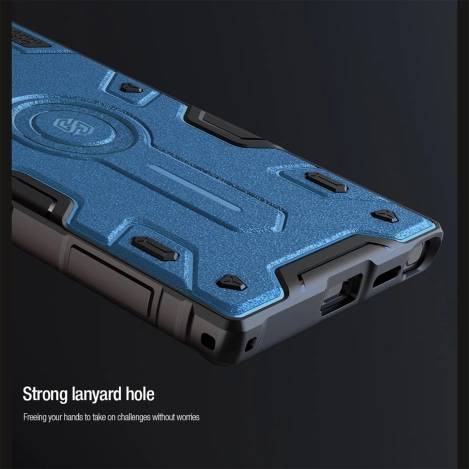 Nillkin CamShield Armor Prop Hülle für Samsung Galaxy S24 Ultra – schwarz