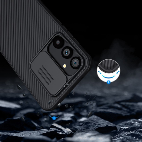 NILLKIN CAMSHIELD PRO SAMSUNG S23 FE BLACK / CZARNY