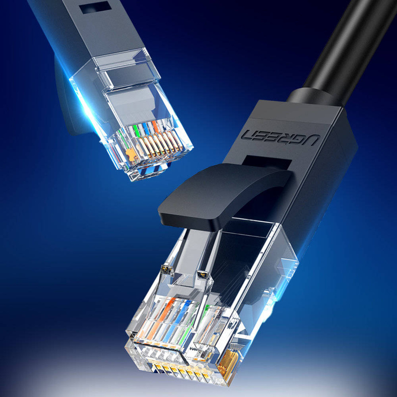 Ugreen Flat LAN Ethernet Cat. 6 3m schwarz (NW102)