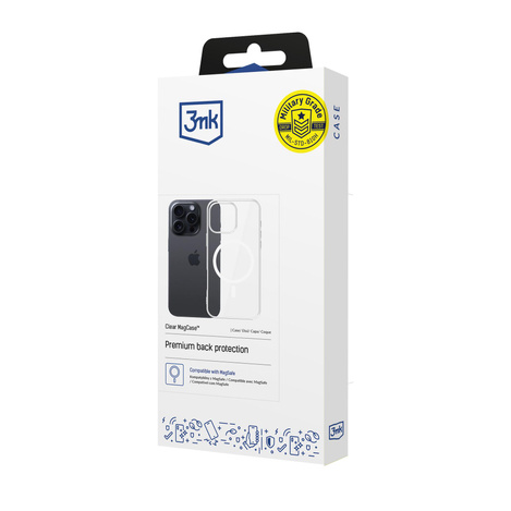 Apple iPhone 16 Pro - 3mk Clear MagCase