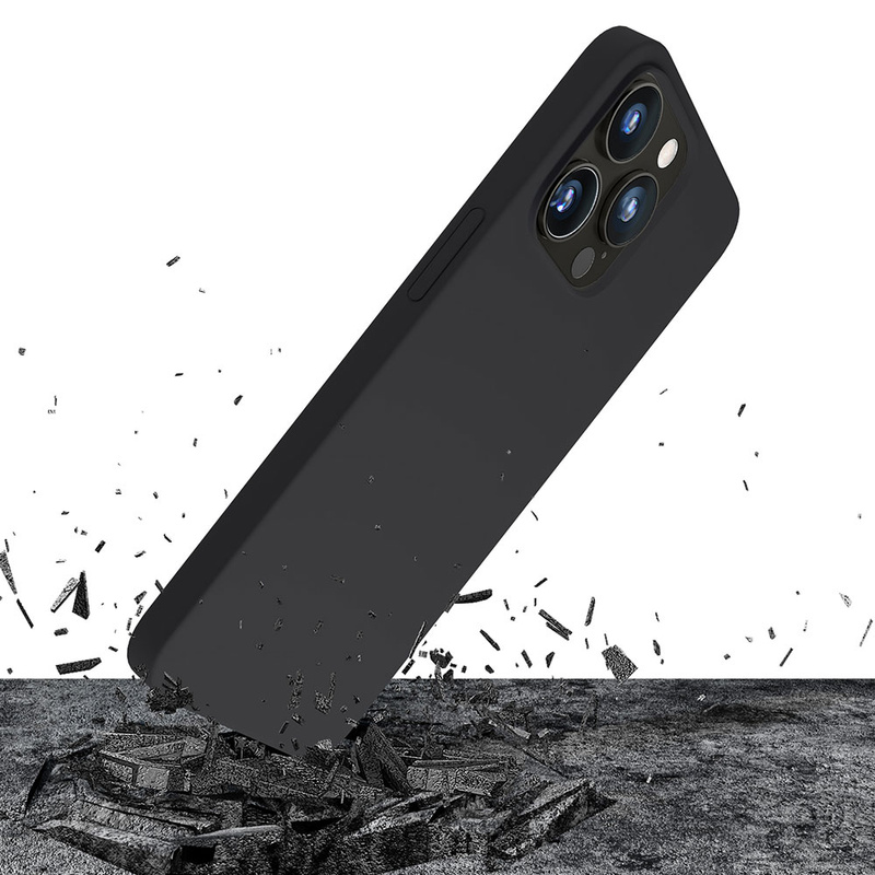 Etui 3mk Hardy Silicone MagCase na iPhone 15 Pro - grafitowe