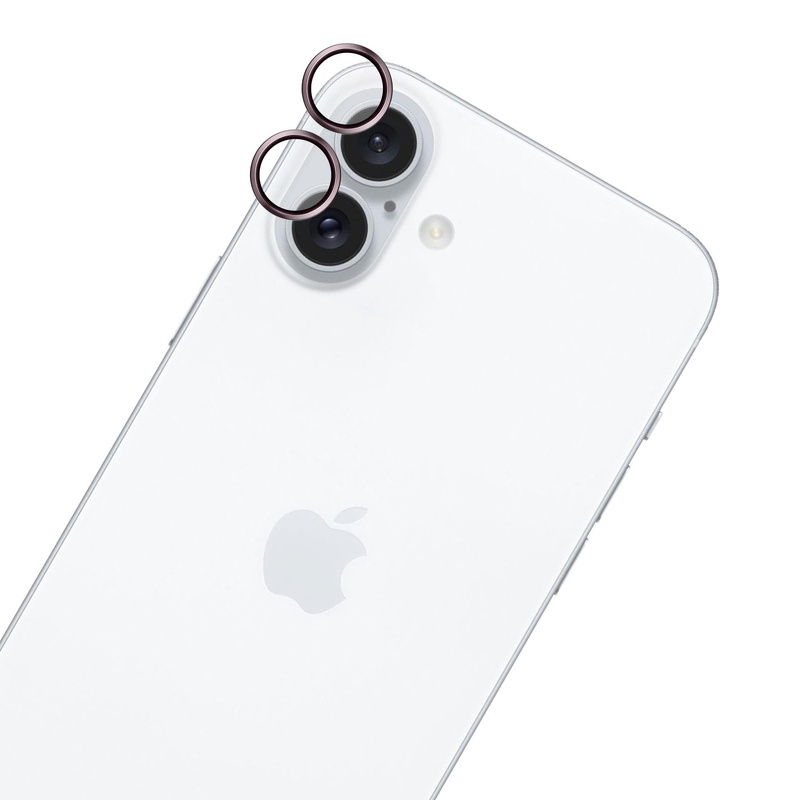 Apple iPhone 16/16 Plus - HARDY Lens Protection Pro Pink