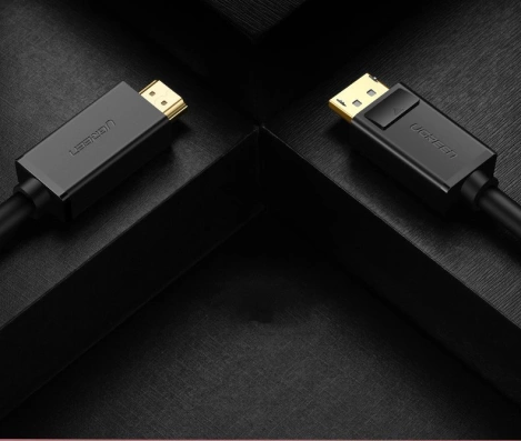 Ugreen kabel przewód HDMI - DisplayPort 4K 30 Hz 32 AWG 2 m czarny (DP101 10202)