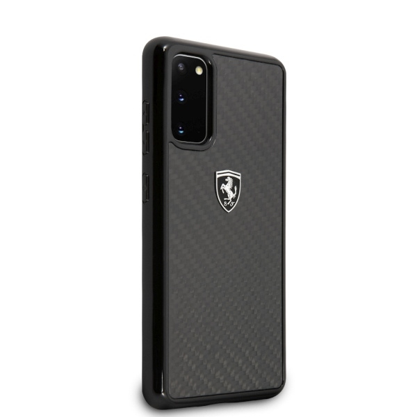 Ferrari Hardcase FEHCAHCS62BK S20 G980 black/czarny Carbon Heritage